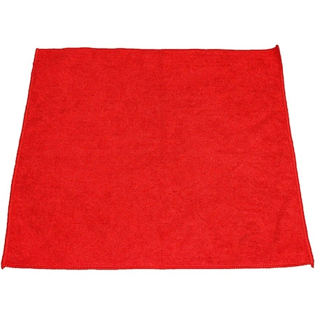 Standard MicroFiber Terry Cloth - Red, 12PK